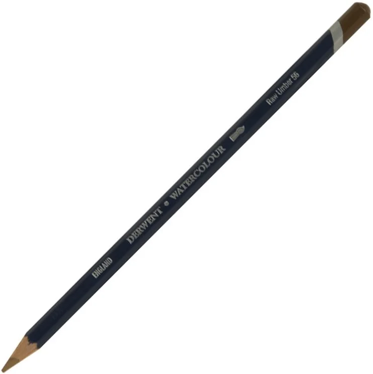 DERWENT KURU BOYA WATERCOLOR RAW UMBER DW32856