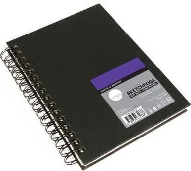 DALER ROWNEY SKETCH ESKİZ DEFTERİ SIMPLY SERİSİ SERT KAPAK SPİRALLİ 21x28 100 GR 110 SF SOFT BEYAZ 4