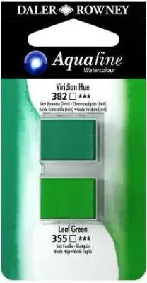 DALER ROWNEY SULU BOYA TABLET H/P SET 14 131017014 VIRIDIAN HUE/LEAF GREEN
