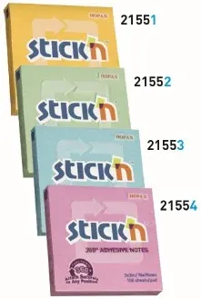 GIPTA YAPIŞKANLI NOT KAĞIDI 76x76 360 PEMBE 100 YP. 2155400