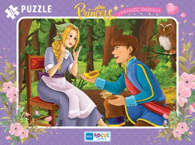 BLUE FOCUS PUZZLE 72 PARÇA KÜLKEDİSİ SİNDİRELLA BF252