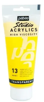PEBEO AKRİLİK BOYA STUDIO 100 ML 831*13 LIGHT AZO YELLOW