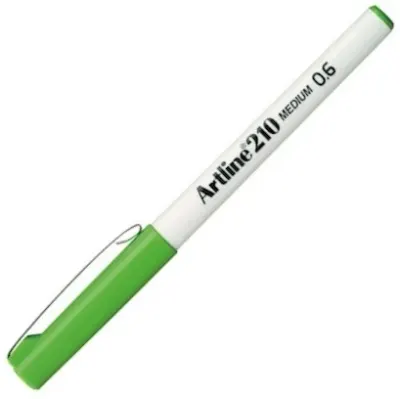 ARTLINE KEÇE UÇLU YAZI KALEMİ 210N 0.6 SARIMSI YEŞİL A-EK-210N Y.GRE