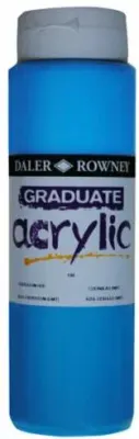 DALER ROWNEY AKRİLİK BOYA GRADUATE SERİSİ 500 ML COERULEUM HUE 123500130