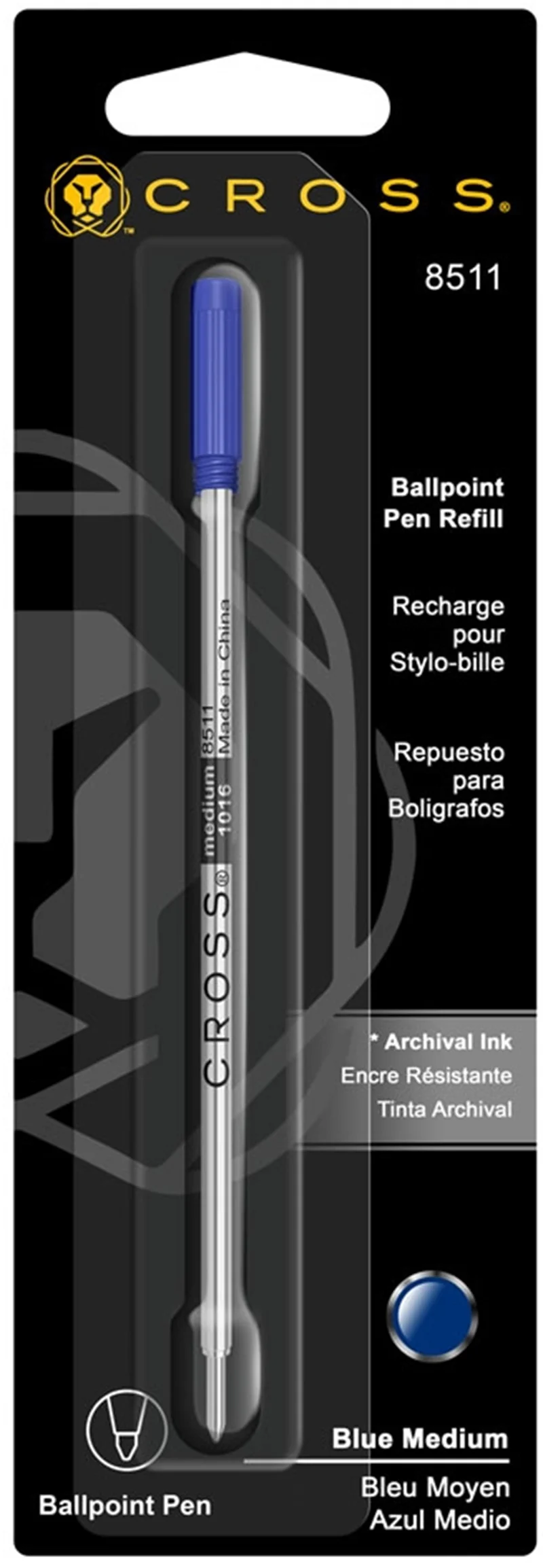 CROSS TÜKENMEZ KALEM  REFİLİ MEDIUM MAVİ 8511D