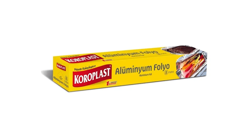 KOROPLAST ALÜMİNYUM FOLYO 30 CM x 8M ST03500062