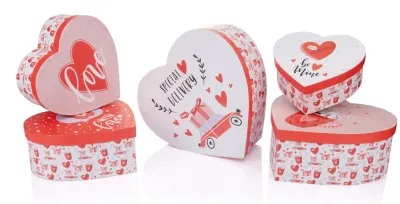GIPTA KUTU SETİ 5 Lİ VALENTINES DAY KALP BX06560
