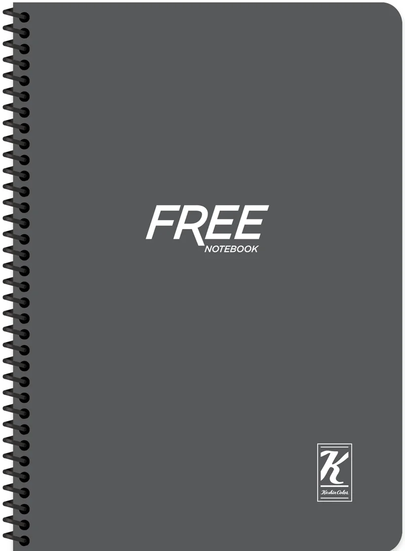 KESKİN DEFTER FREE YENİ A4 PP KAPAK SPİRALLİ 120 YP. ÇİZGİLİ 320131-99