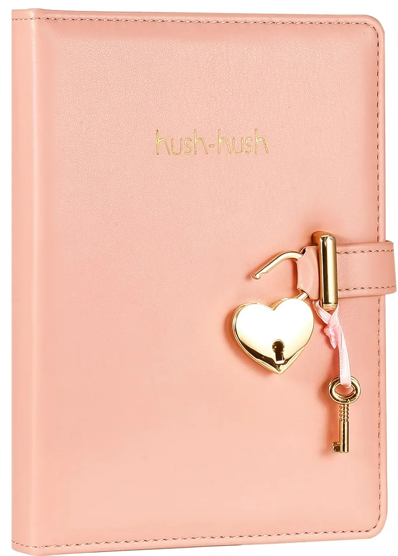 VJ DEFTER HUSH HUSH KİLİTLİ PASTEL KUTULU 80 Gr. 160 YP ÇİZGİLİ 124-1107