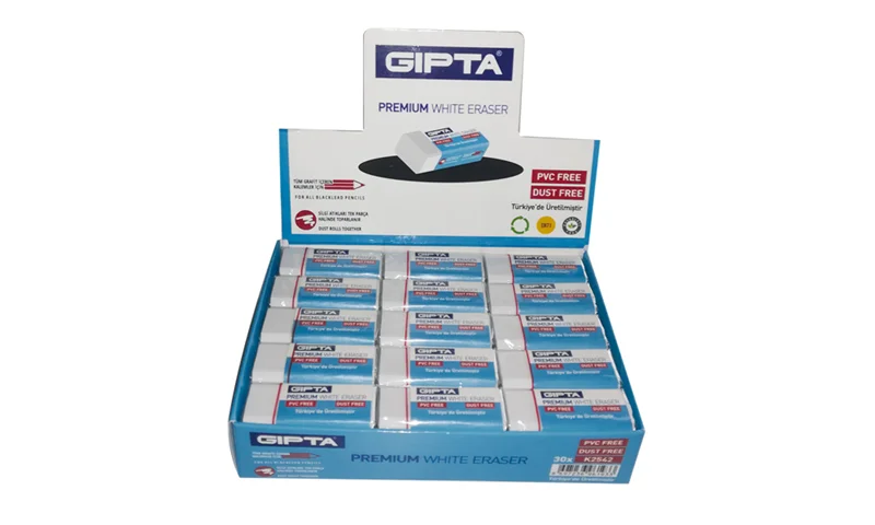 GIPTA SİLGİ PREMIUM DUST FREE BEYAZ 30 LU K2542