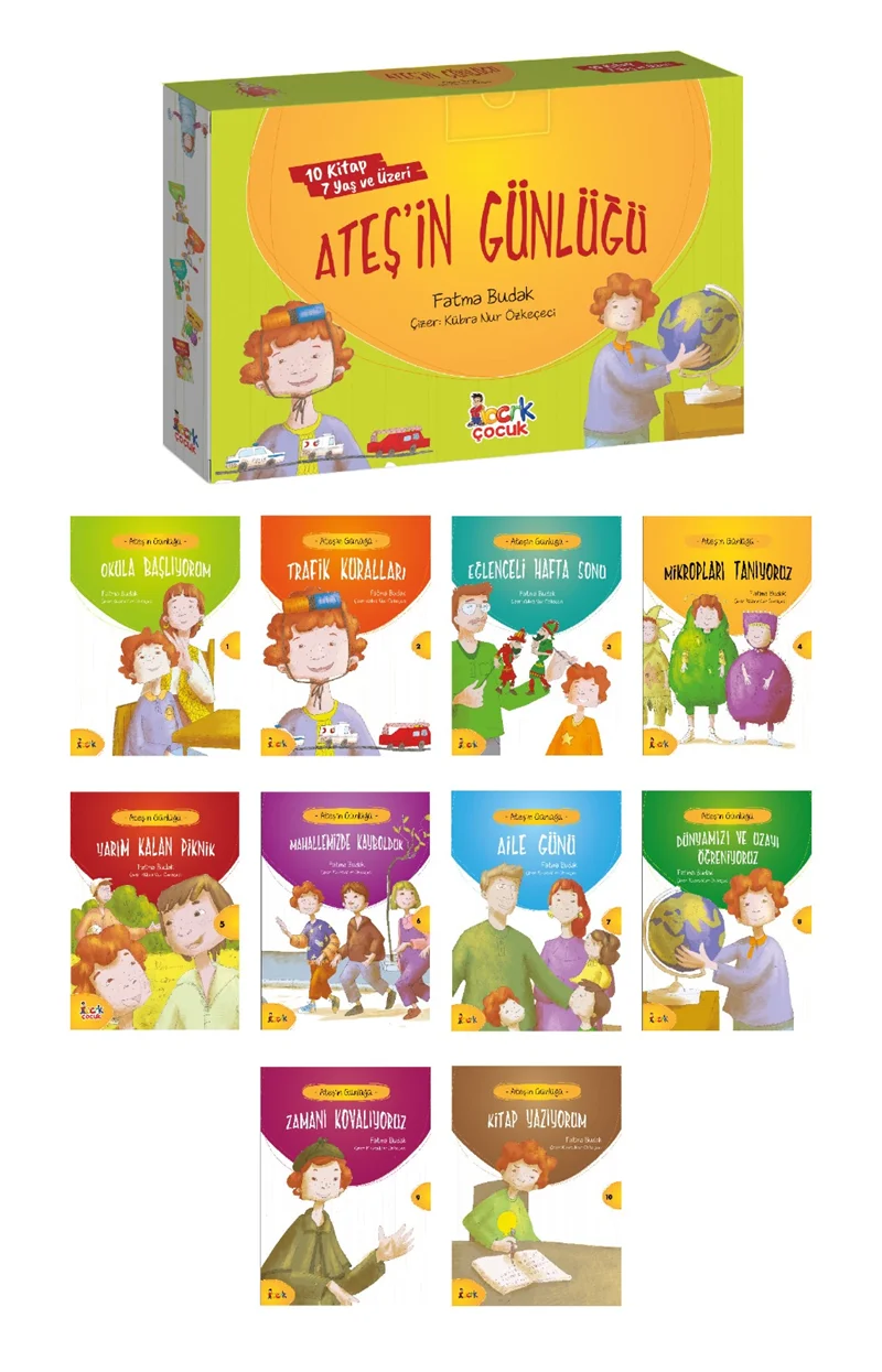 BICIRIK - ATEŞİN GÜNLÜĞÜ 10 KİTAP+ETKİNLİK