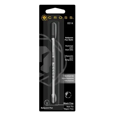 CROSS TÜKENMEZ KALEM REFİLİ FINE SİYAH 8514D