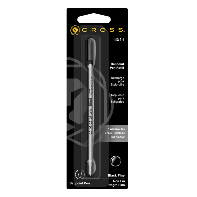 CROSS TÜKENMEZ KALEM  REFİLİ FINE SİYAH 8514D