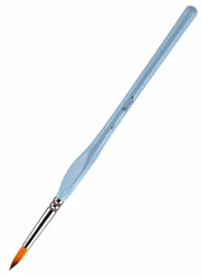 BRONS SULU-AKRİLİK BOYA FIRÇASI 123 SERİSİ ÜÇGEN SAP NO: 7 ASKILI BLS. BR-2033