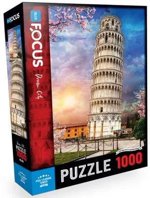 BLUE FOCUS PUZZLE 1000 PARÇA PİSA KULESİ BF281