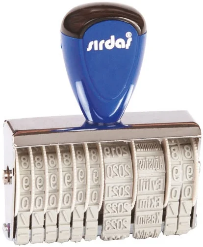 SIRDAŞ TARİH KAŞESİ + NUMARATÖR  6 HANE 806