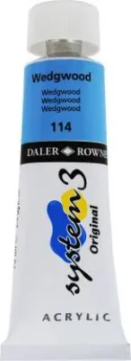 DALER ROWNEY AKRİLİK BOYA SYSTEM 3 ORIGINAL SERİSİ 75 ML WEDGWOOD 129075114