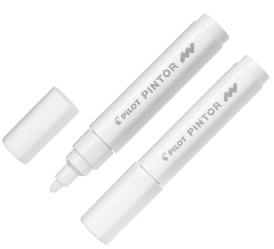 PILOT DEKORASYON KALEMİ PINTOR M BEYAZ SW-PT-M-W