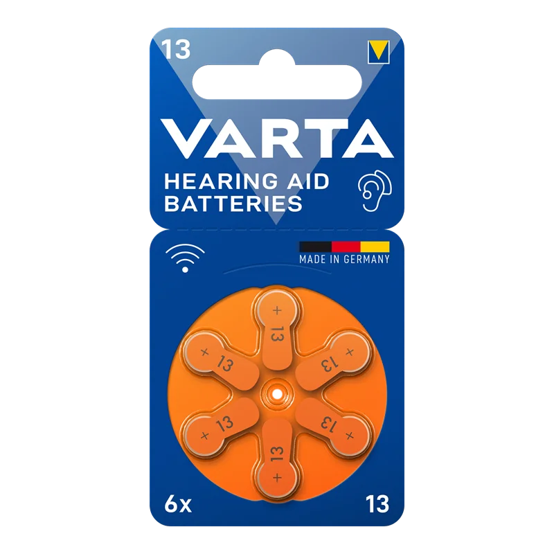 VARTA İŞİTME PİLİ 13 6'LI