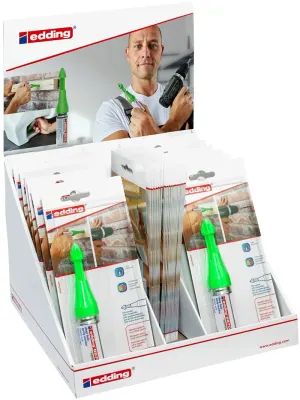 EDDING MONTAJ DELİĞİ SPREY İŞARETLİYİCİ E-8870 14 LU DISPLAY