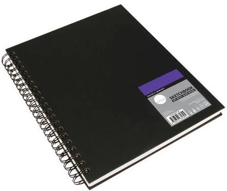 DALER ROWNEY SKETCH ESKİZ DEFTERİ SIMPLY SERİSİ SERT KAPAK SPİRALLİ 10x15 100 GR 110 SF SOFT BEYAZ 4
