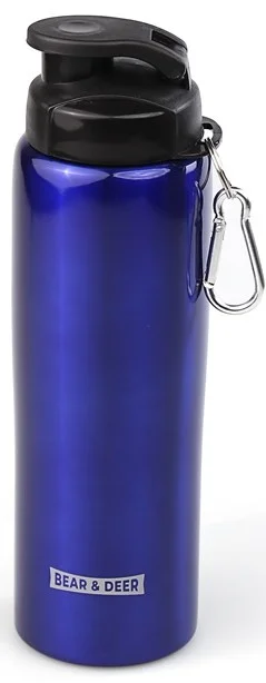 PASİF B&amp;D MATARA 750 ML ÇELİK GENİŞ PİPETLİ 4 RENK BD-MT0007