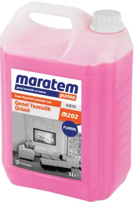 MARATEM M202 GENEL TEMİZLİK ÜRÜNÜ FLORAL 5L 9225114
