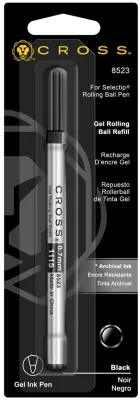 CROSS ROLLER KALEM  REFİLİ SİYAH 8523D