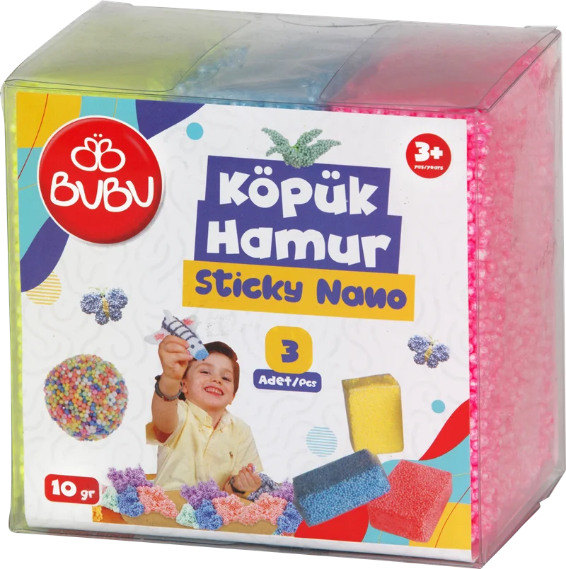 BU-BU KÖPÜK HAMUR 10 GR 3 LÜ  BUBU-HAS003