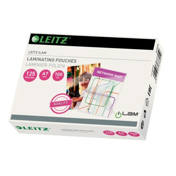 LEITZ LAMİNASYON FİLMİ 85x115 125MIC 100LÜ L-33805