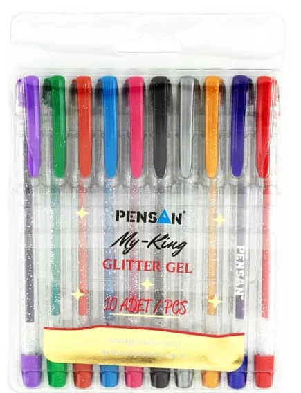 PENSAN JEL KALEM MY-KING 2227 SİMLİ 10 LU SET