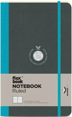 FLEX BOOK DEFTER 13x21 TURKUAZ ŞERİT FB 62