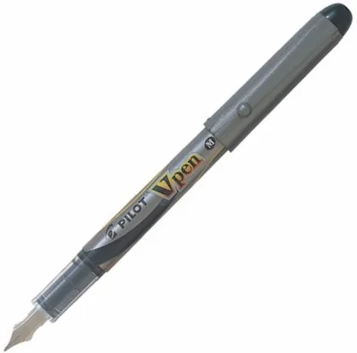PILOT DOLMAKALEM SILVER V-PEN SİYAH SVP-4M-B