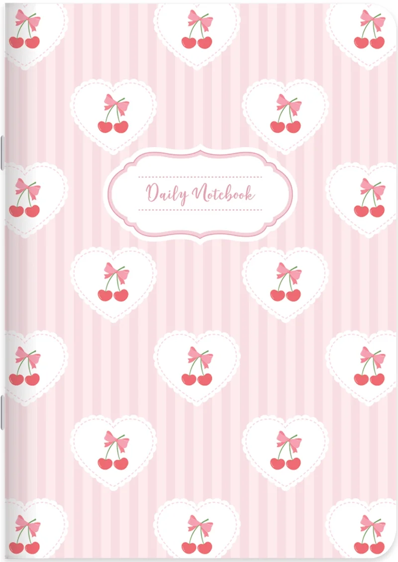 KESKİN DEFTER STİCKERLİ KURDELE 18,5x26 48 YP TEL DİKİŞLİ KUŞE KAPAK KARELİ 381822-99