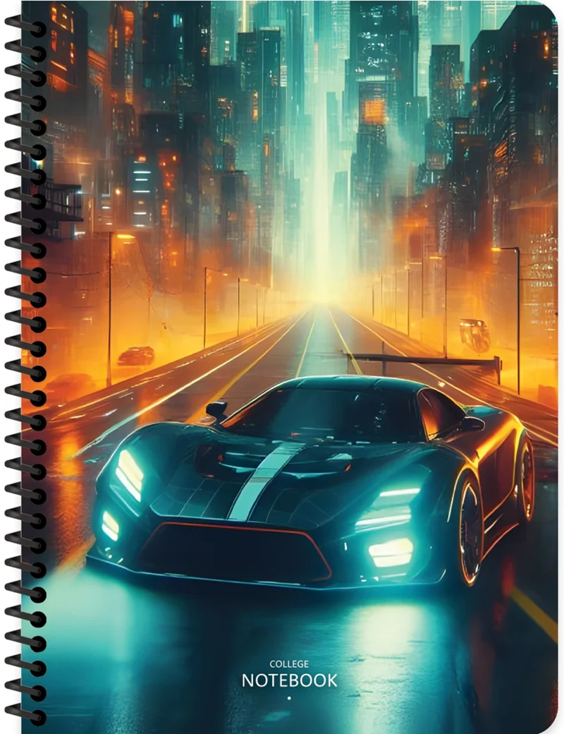 KESKİN 16,5*22,5 80 YP.KAR.KARTON KP.SPR.ARABALAR DEFTER 387342-99