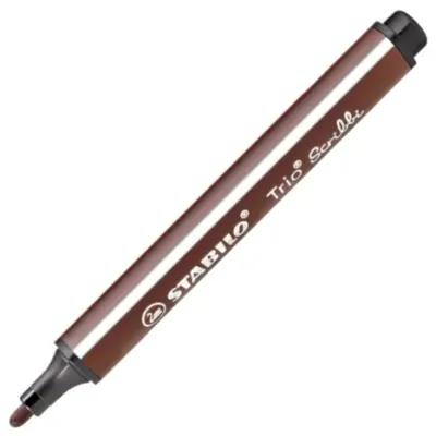 STABILO KEÇELI KALEM TRIO SCRIBBI KAHVERENGİ 368/945