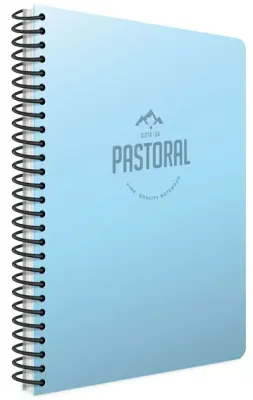 GIPTA DEFTER PASTORAL 17x24 SPİRALLİ PP KAPAK 96 YP. DÜZ 3616
