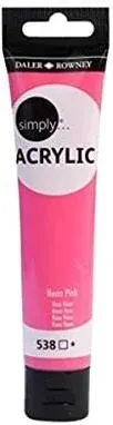DALER ROWNEY AKRİLİK BOYA SIMPLY SERİSİ 75 ML NEON PINK 126975538