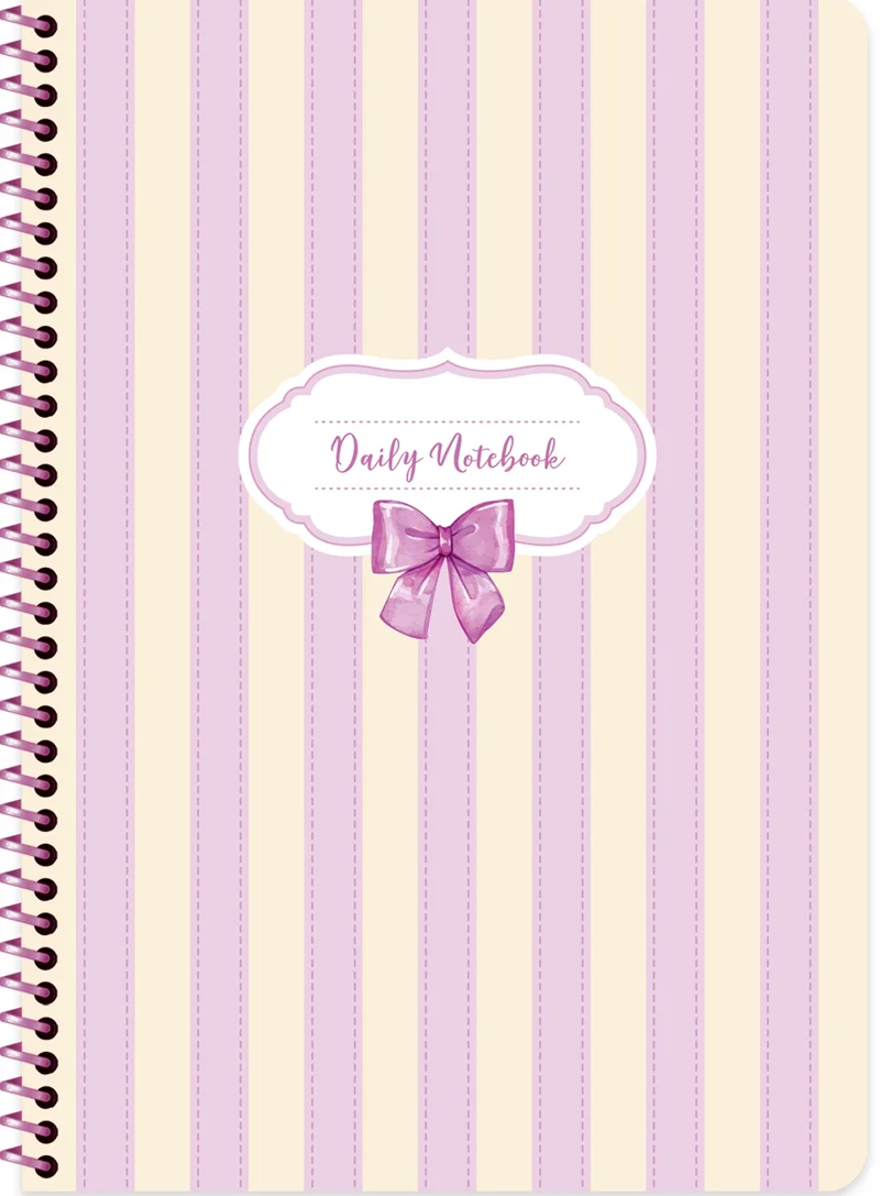 KESKİN DEFTER KURDELE A4 80 YP SPİRALLİ KARTON KAPAK ÇİZGİLİ 386711-99