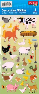 TANEX TNX-25803 DECORATIVE STICKER 5 AD. TNX2580305
