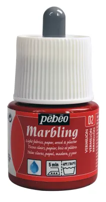 PEBEO EBRU BOYASI MARBLING 45 ML 130*02 VERMILION