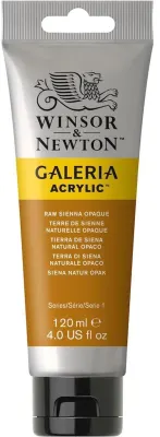 W&amp;N AKRİLİK BOYA GALERIA 120 ML RAW SIENNA OPAQUE 553 WN-2131553
