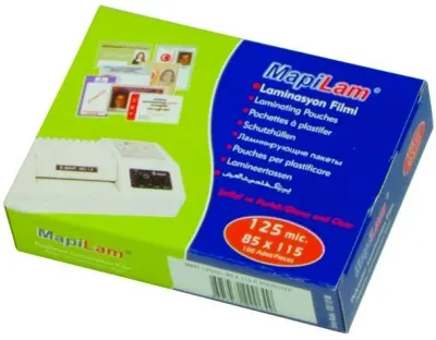 MAPİ LAMİNASYON 125 MİC.70X100 PARLAK 100LÜ1021212