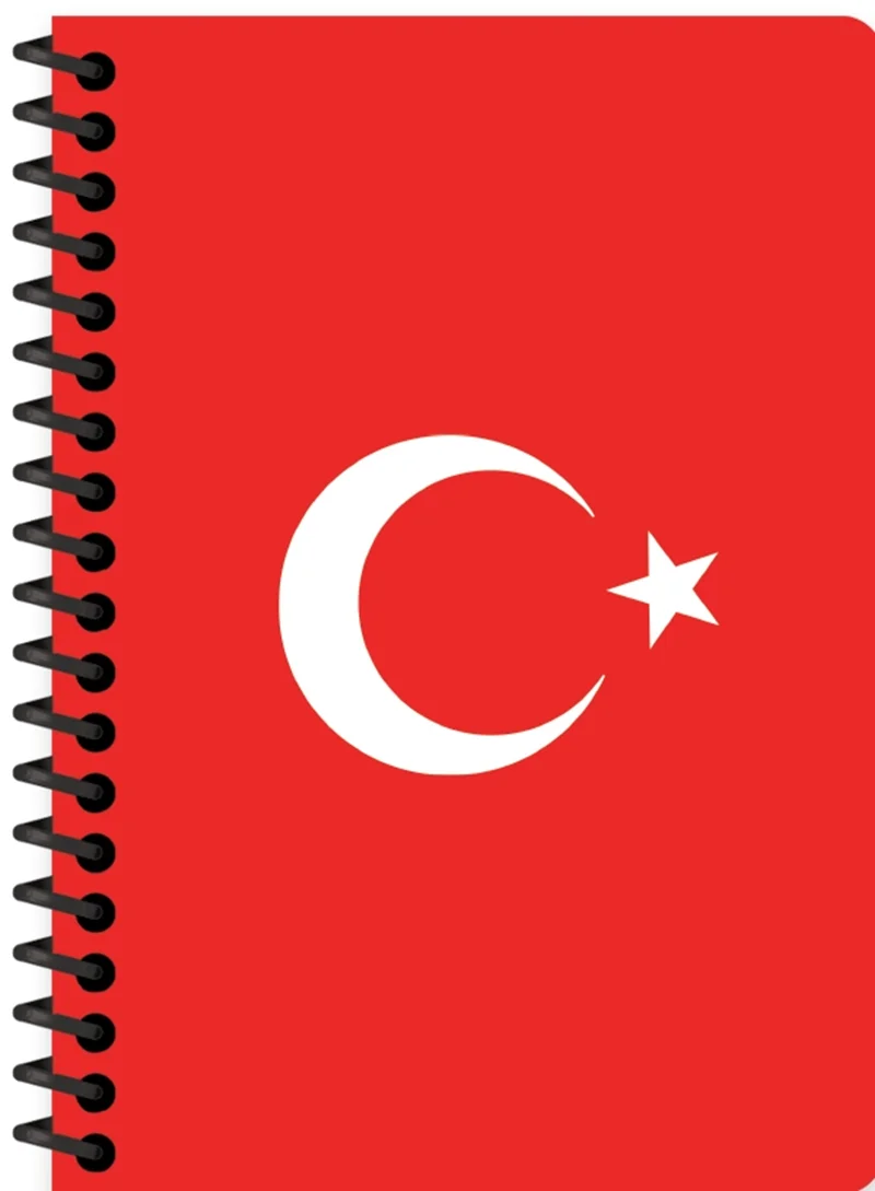 KESKİN A6 80 YP.ÇİZ.KARTON KP.SPR.ATATÜRK VE BAYRAK DEFTER 386361-99