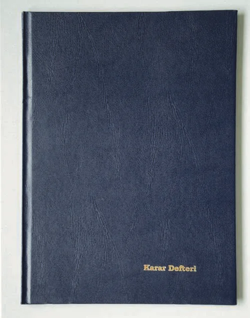 DİLMAN KARAR DEFTERİ CİLTLİ 22.5x32  96 YP NUMARALI 5366