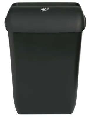 SELPAK PROFESSIONAL EKİPMAN WAVE ÇÖP KUTUSU 43LT SİYAH 7902075