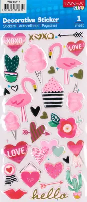 TANEX TNX-25810 DECORATIVE STICKER 5 AD. TNX2581005