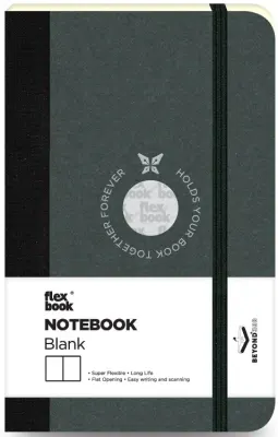 FLEX BOOK DEFTER 9x14 SİYAH 192SF.DÜZ FB 07