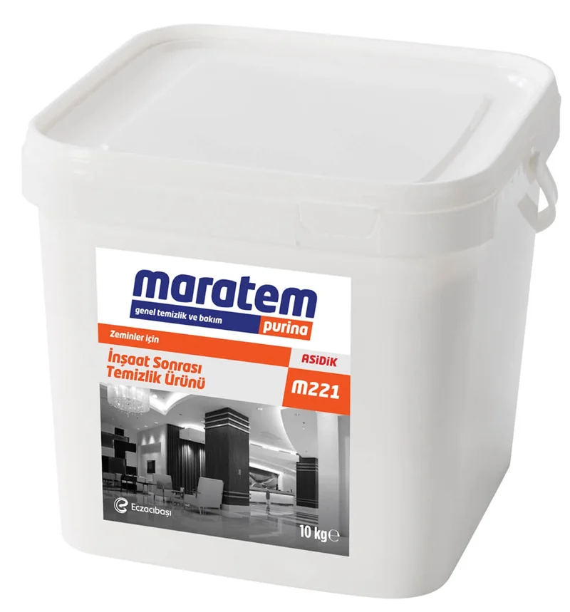 MARATEM M221 İNŞAAT SONRASI TEMİZLİK ÜRÜNÜ 10 KG 9225203
