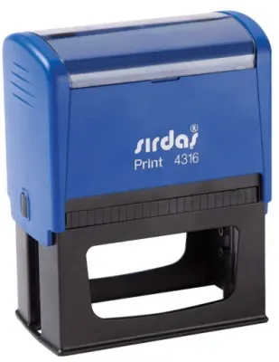MOBİSTAMPS KAŞE 4316 SİYAH KEÇELİ